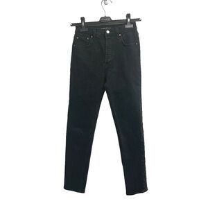 DENIM FORUM Yoko High Rise Slim Denim Jeans
Black 25